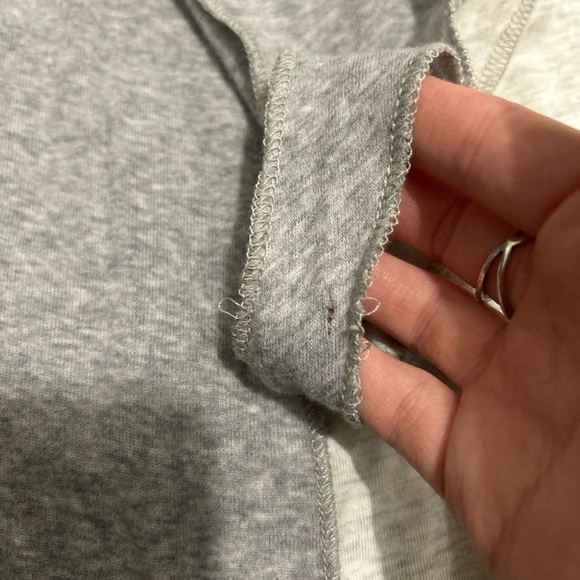 ⭐️NWOT Frugoo Soft Grey Pocket Asymmetrical Dress *Read Description* - Picture 2 of 5